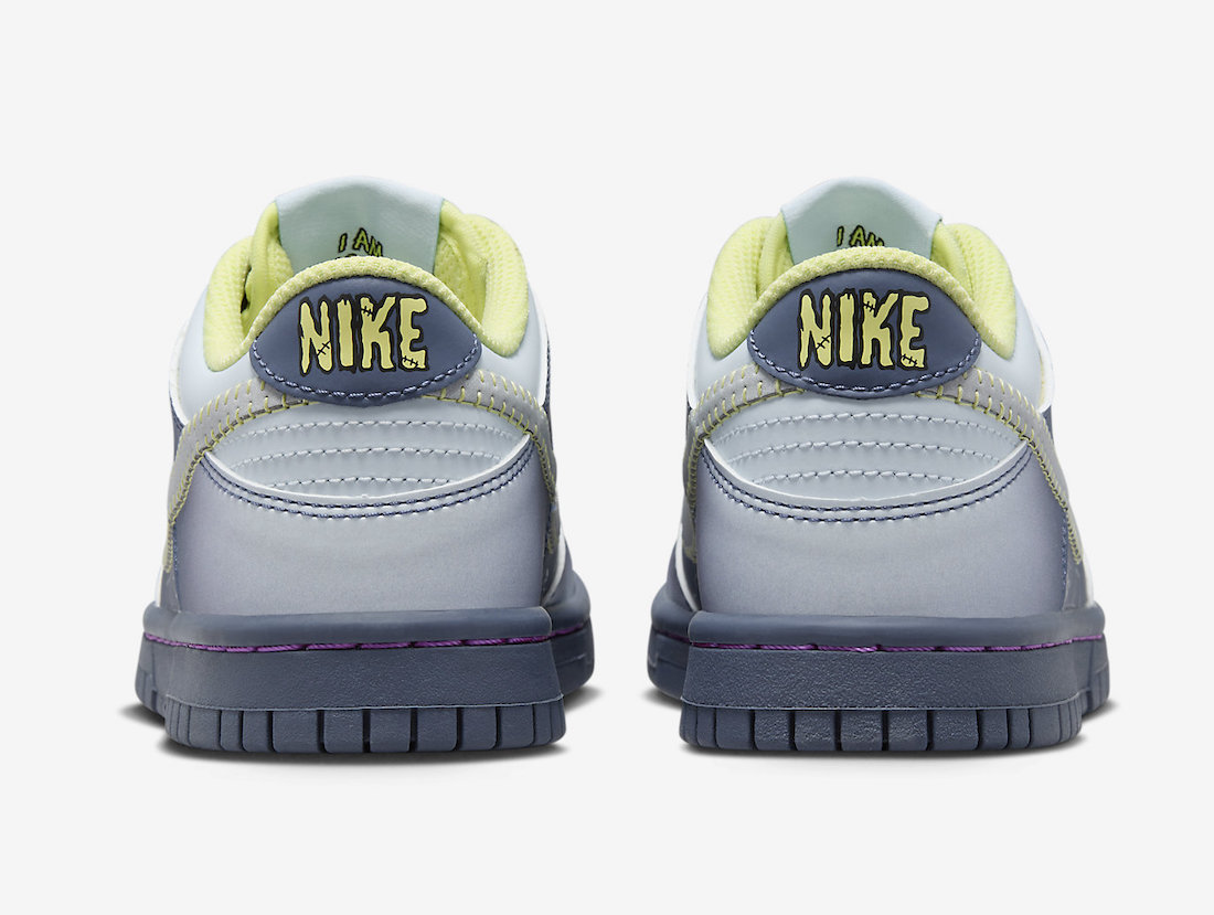 Nike Dunk Low GS Halloween FQ8354-491 Heels