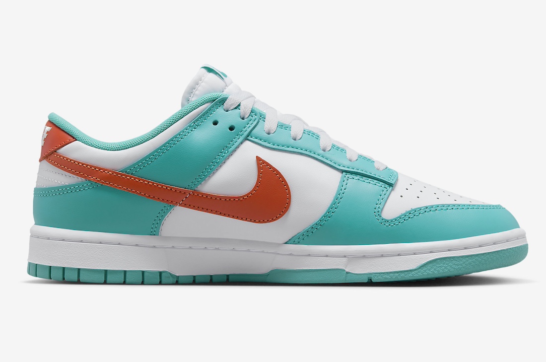 Nike Dunk Low Miami Dolphins Dusty Cactus DV0833 102 2