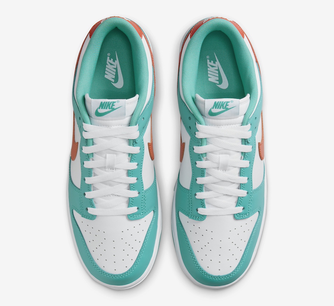 Nike Dunk Low Miami Dolphins Dusty Cactus DV0833 102 3