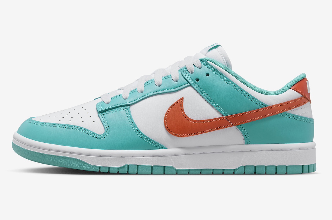 Nike Dunk Low Miami Dolphins Dusty Cactus DV0833 102