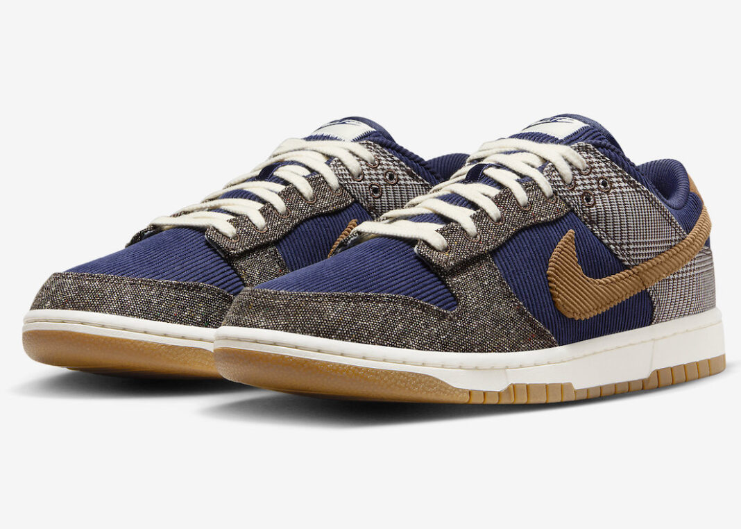 Nike Terry Dunk Low Midnight Navy Ale Brown FQ8746 410 4 1068x762