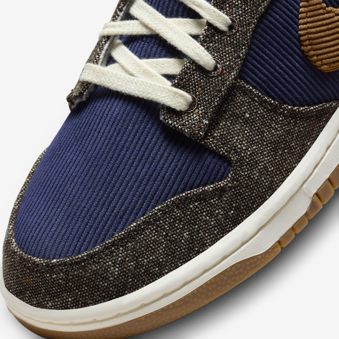 Nike Terry Dunk Low Midnight Navy Ale Brown FQ8746 410 6