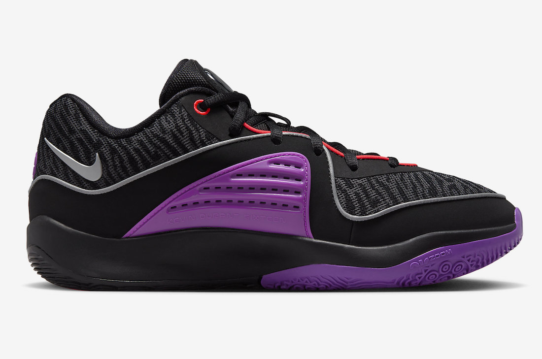 Nike KD 16 Black Vivid Purple DV2916 002 3