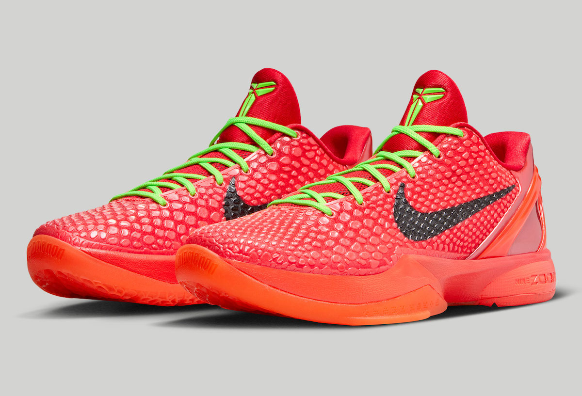 Nike essential Kobe 6 Protro Reverse Grinch PE Release Date