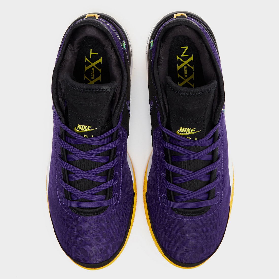 Nike LeBron NXXT Gen Lakers Court Purple DR8784-500 Top View