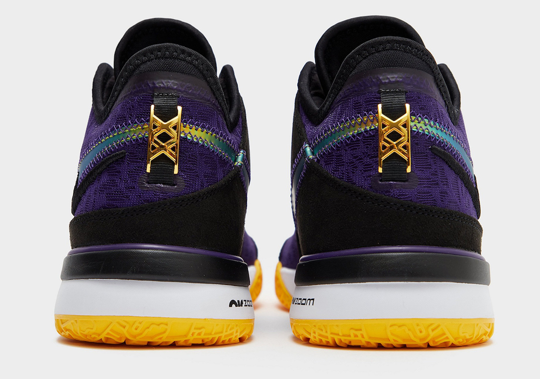 Nike LeBron NXXT Gen Lakers Court Purple DR8784-500 Heels