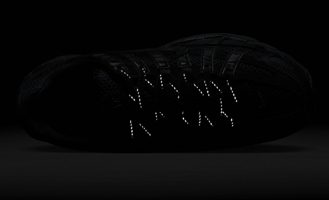 Nike P-6000 Premium Black FQ8732-010 Reflective Laces
