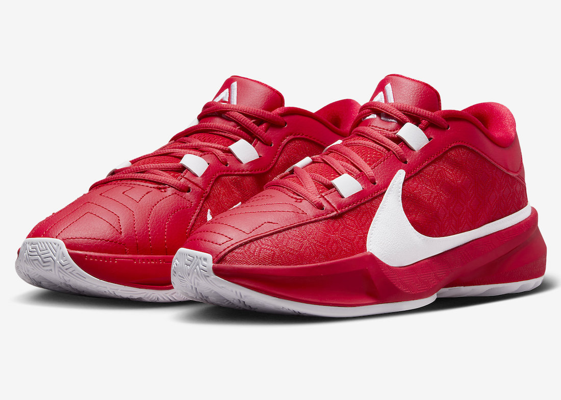 Nike Zoom Freak 5 TB Coming in “University Red”