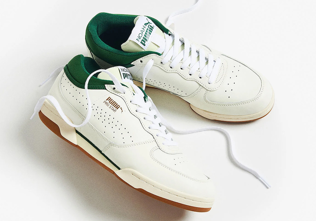 Noah x PUMA Pro Star Releasing in White and Green
