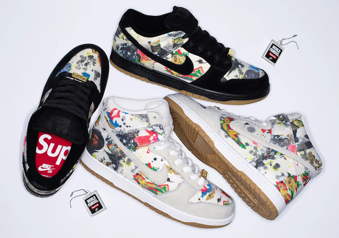 Supreme Confirms “Rammellzee” Nike SB Dunks Releases August 31st