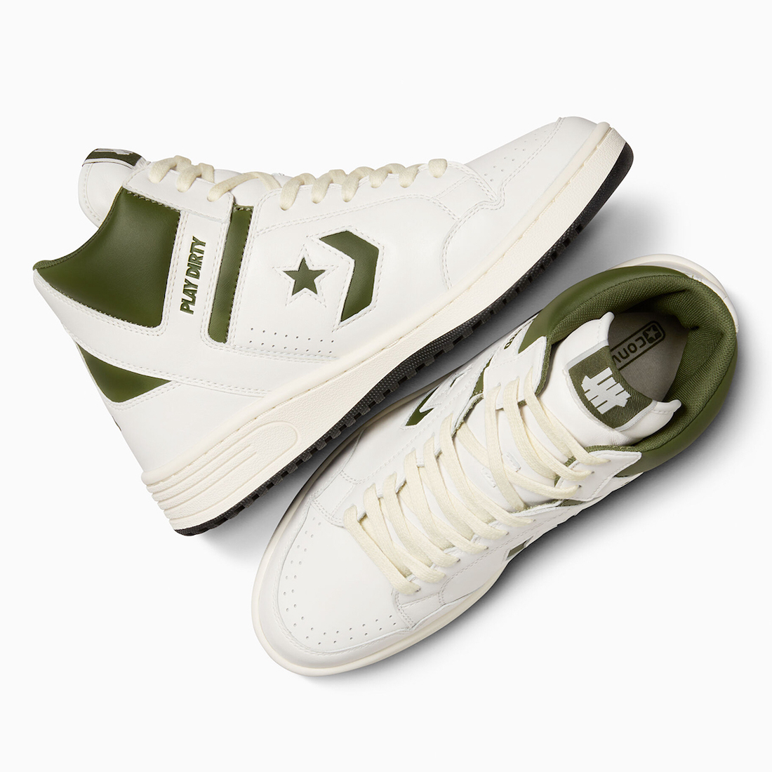Undefeated Converse Sandfarbener Weapon Vintage White Chive Egret A08657C