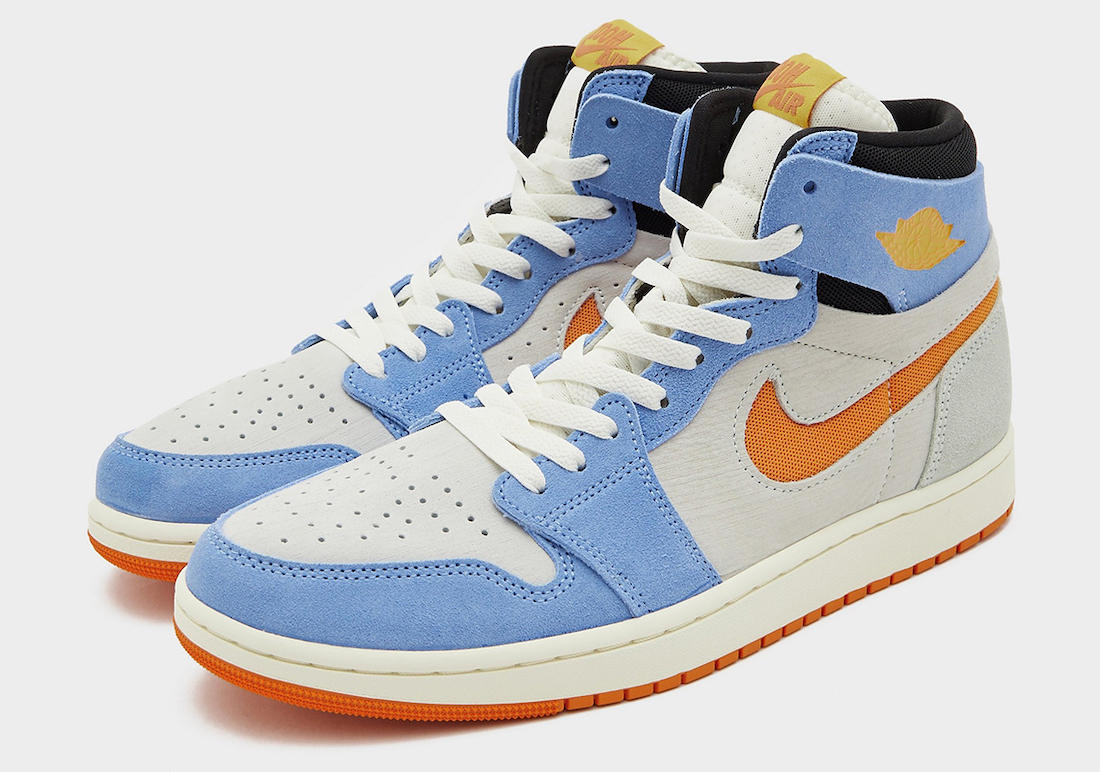 Air Jordan 1 High Zoom CMFT 2 Surfaces in Royal Pulse and Alpha Orange