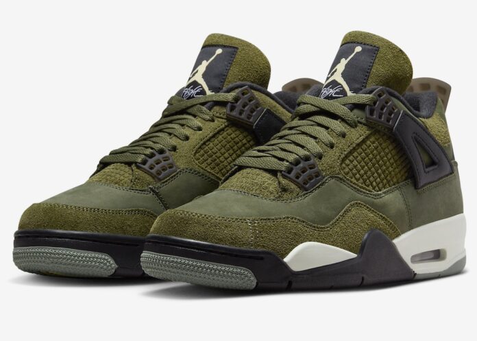 Air Jordan 4 Craft Medium Olive FB9927-200 | SBD