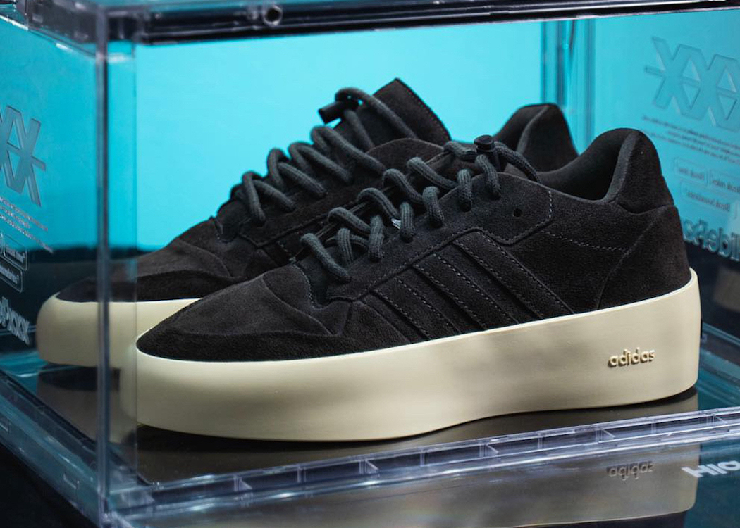 First Look: Fear Of God x adidas Forum 86 Lo “Core Black”