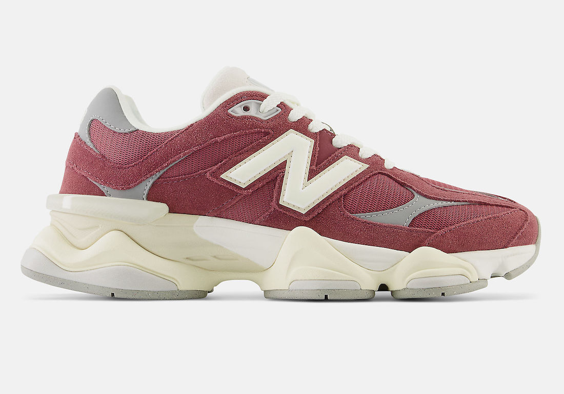 New Balance 9060 Appears in “Washed Burgundy”