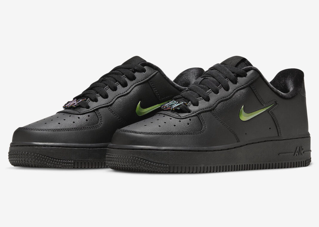Nike Air Force 1 Low Just Do It Black FB8251 001 4 1068x762