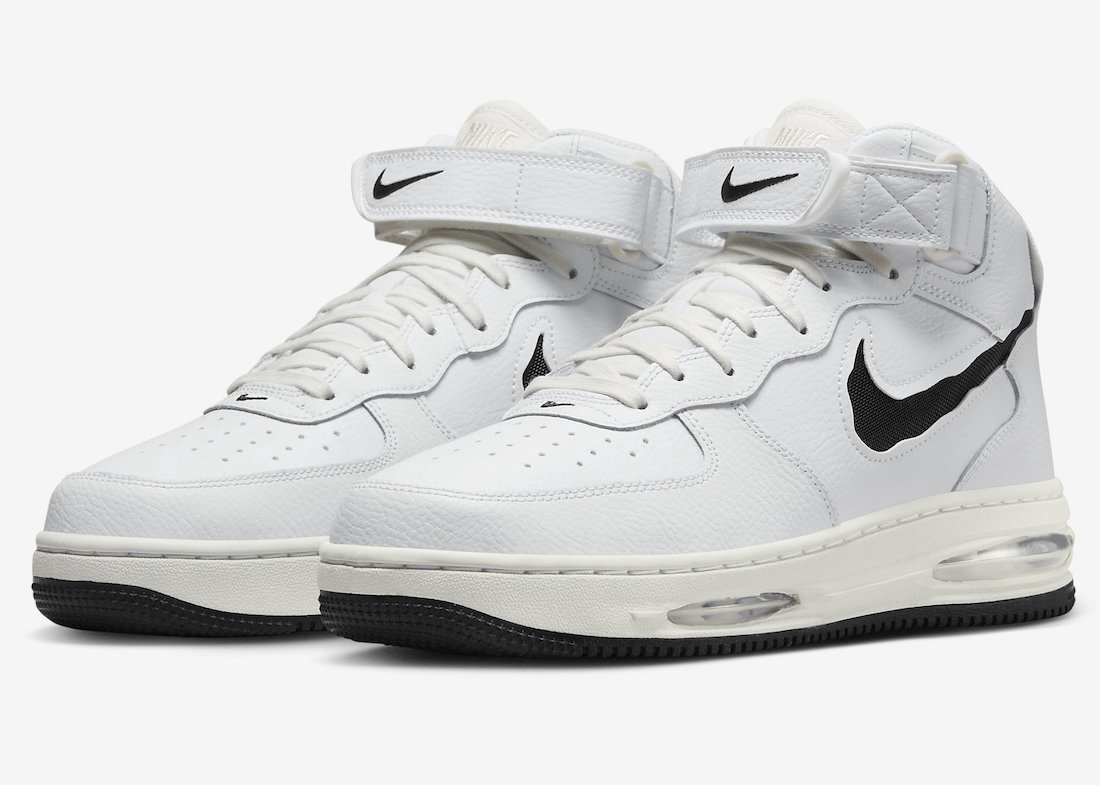 Nike Air Force 1 Mid Evo “White/Black” Now Available