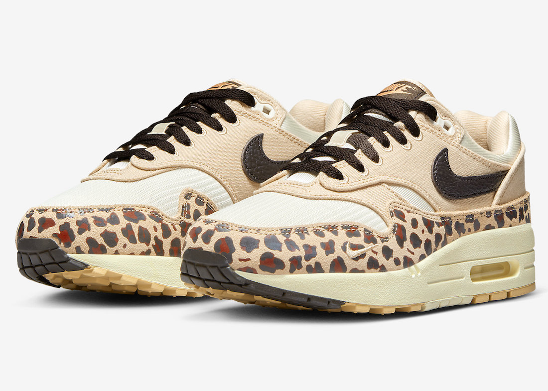Women’s Nike Air Max 1 ’87 Covered in Leopard Print