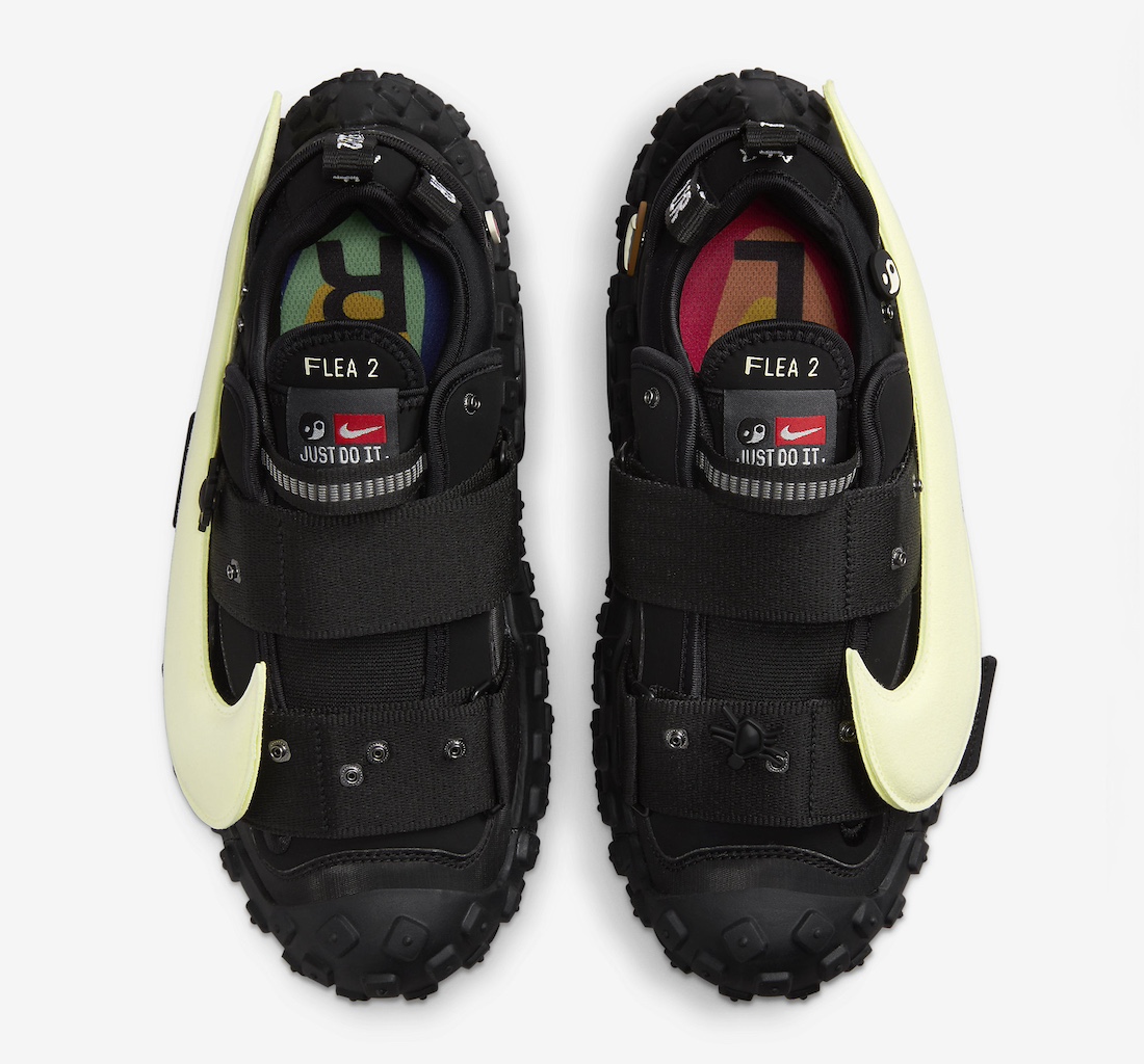 Nike CPFM Air Flea 2 Black DV7164 001 Release Date 3