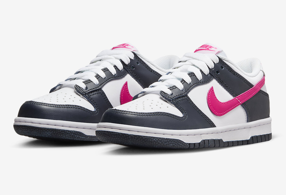 Nike Dunk Low Surfaces in Dark Obsidian and Fierce Pink