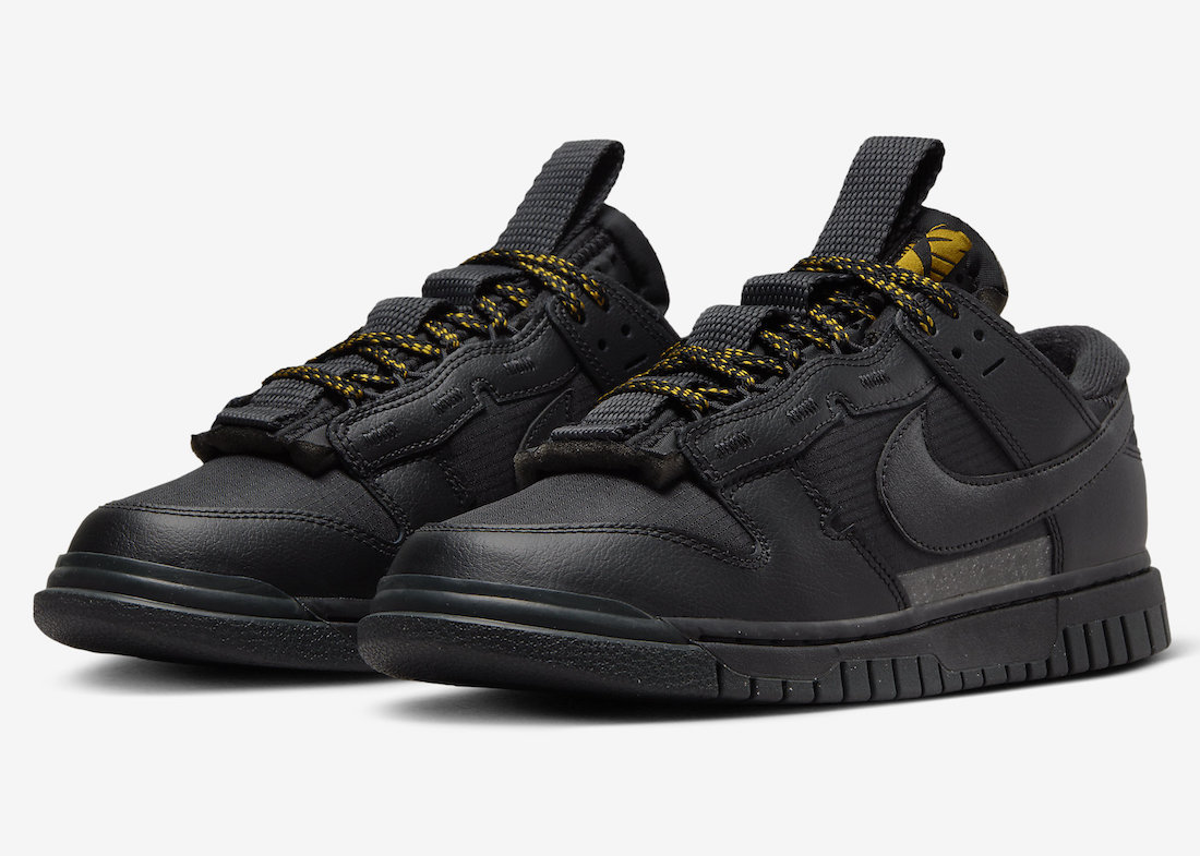 Nike Dunk Low Remastered Releasing in Black and Gold