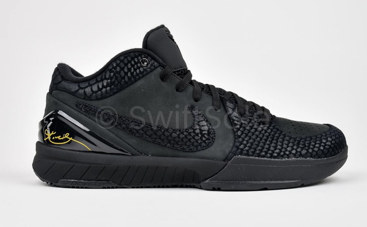 Nike Kobe 4 Black Mamba FQ3544 001 2