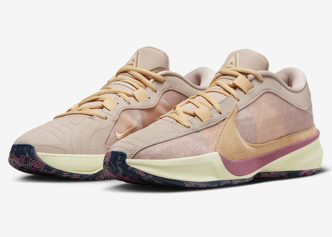 Nike Zoom Freak 5 “Fossil Stone” Now Available