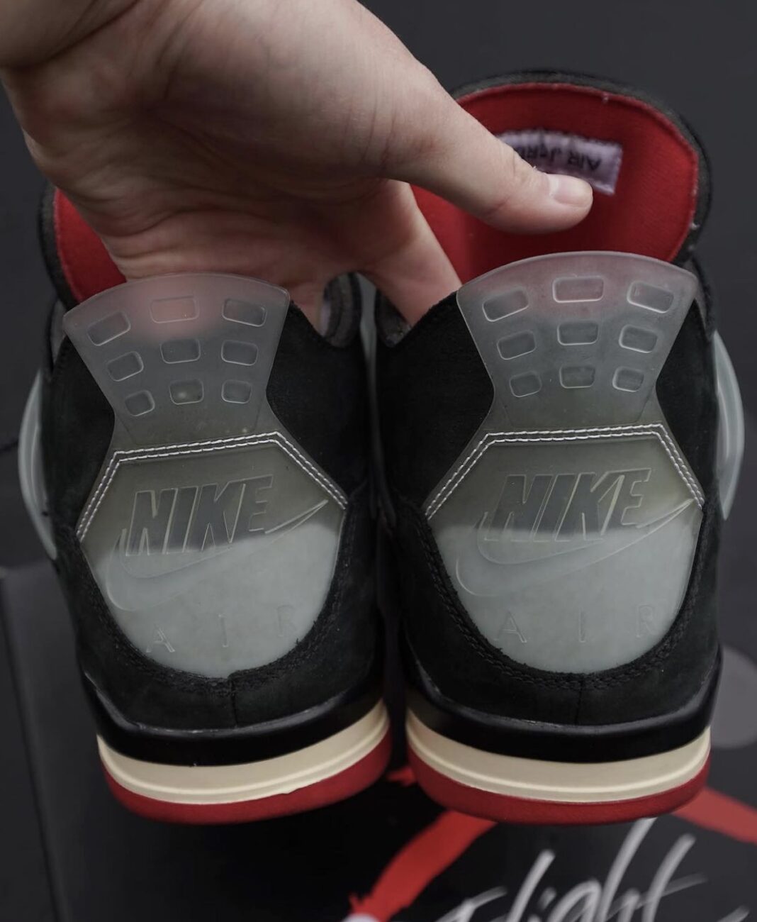 bred jordan 4 off white