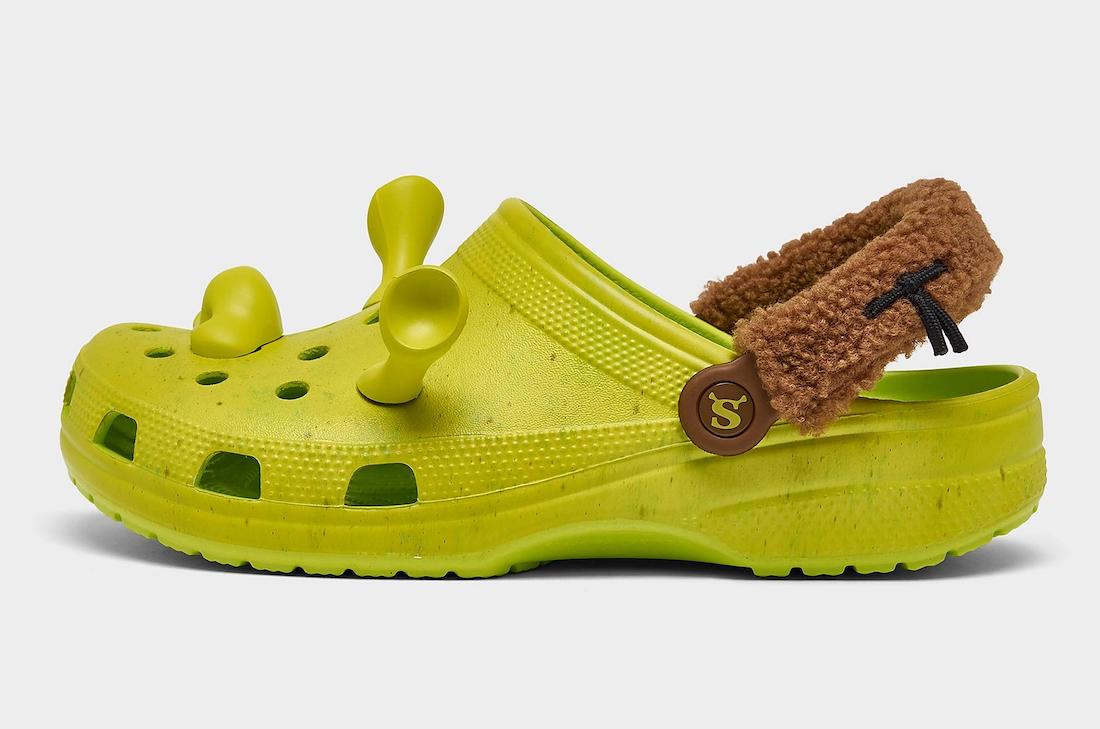 Shrek and Fiona Crocband Crocs Clog Shoes - LIMITED EDITION