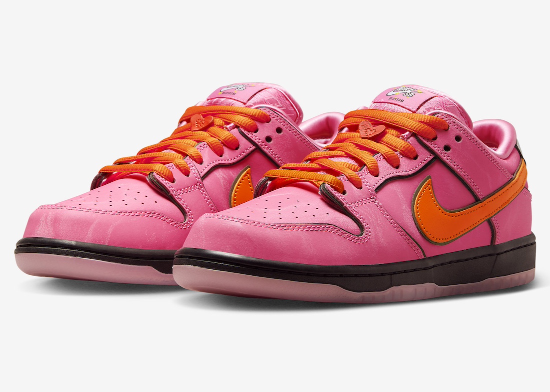 The Powerpuff Girls x Nike SB Dunk Low “Blossom” Releases December 2023