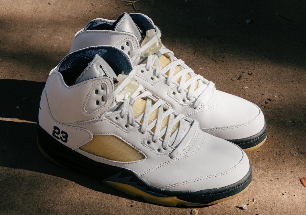 A Ma Maniere x Air Jordan 5 Dawn Photon Dust FZ5758-004