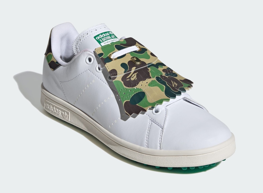 BAPE x adidas Stan Smith Golf Releases October 21st
