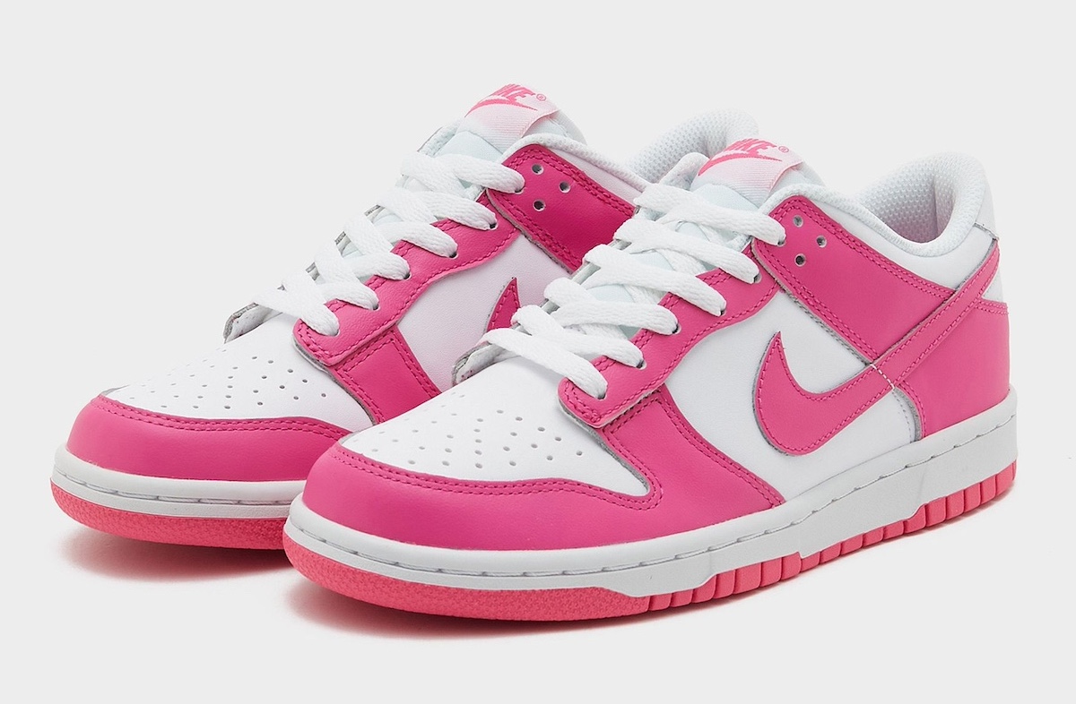 Nike Dunk Low GS “Laser Fuchsia” Releases Spring 2024