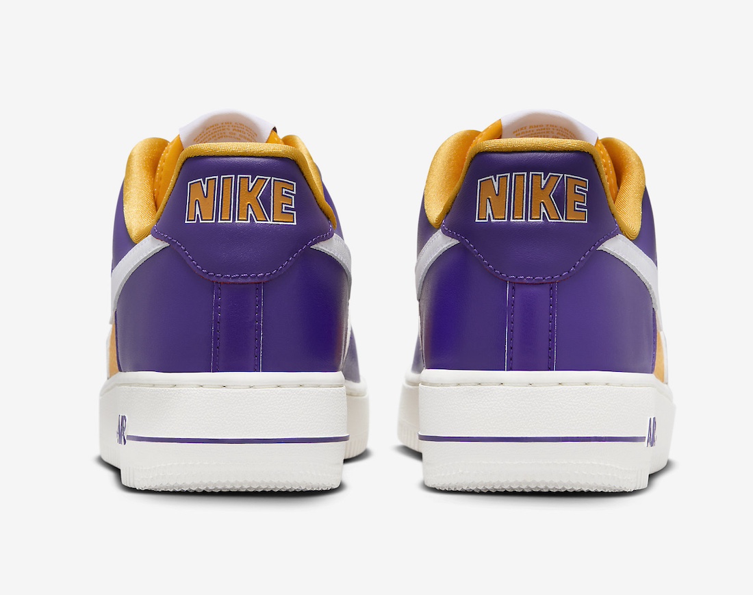 Nike Air Force 1 Low Be True To Her School Purple Gold FJ1408 500 5