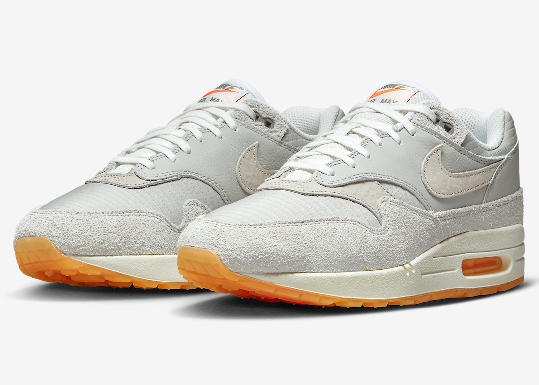 Nike Air Max 1 Releasing in Light Iron Ore and Total Orange