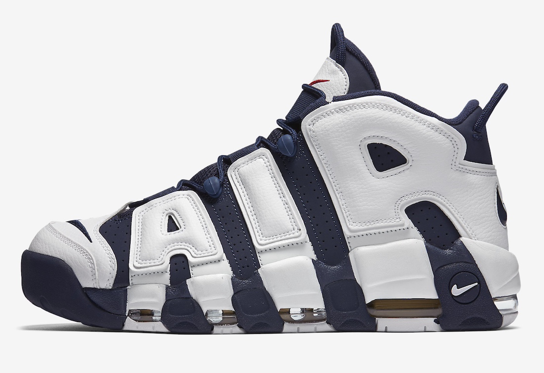 Nike Air More Uptempo Olympic 2024 FQ8182 100 Release Info