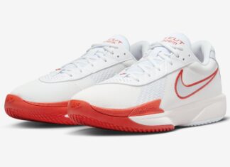 Nike Air Zoom GT Cut Academy “Summit White/Picante Red” Releases Spring 2024