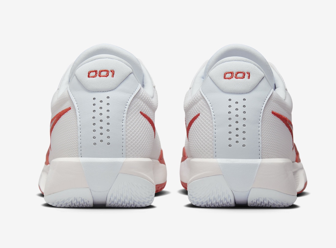 Nike Air Zoom GT Cut Academy White Picante Red 5