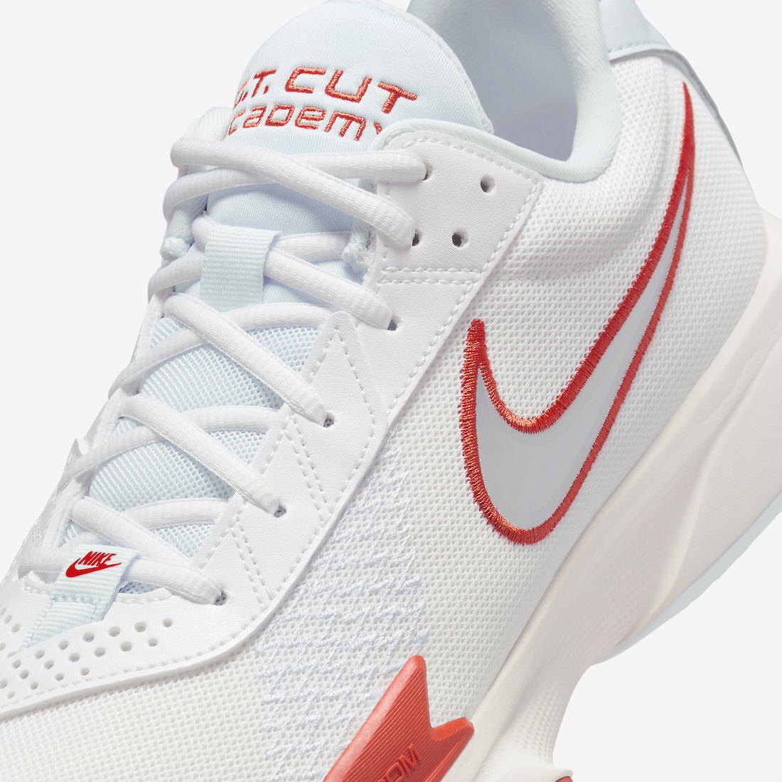 Nike Air Zoom GT Cut Academy White Picante Red FB2599-101