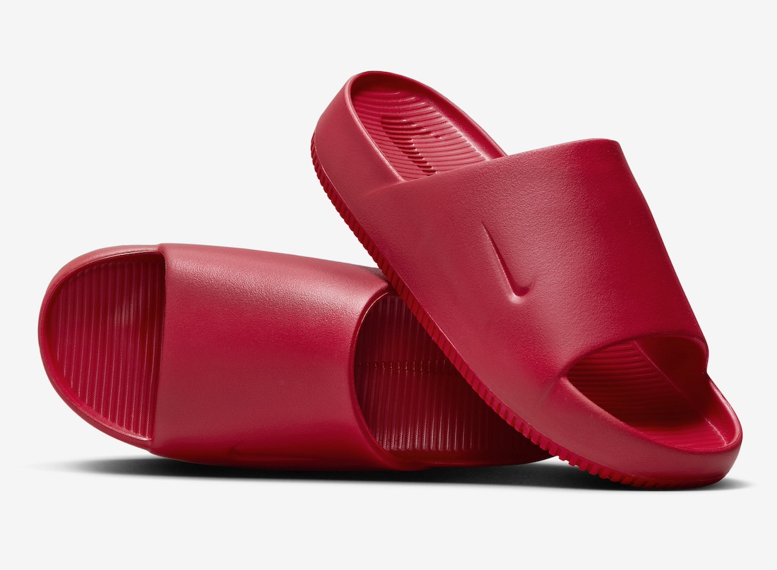 The Nike Calm Slide Goes All-Red