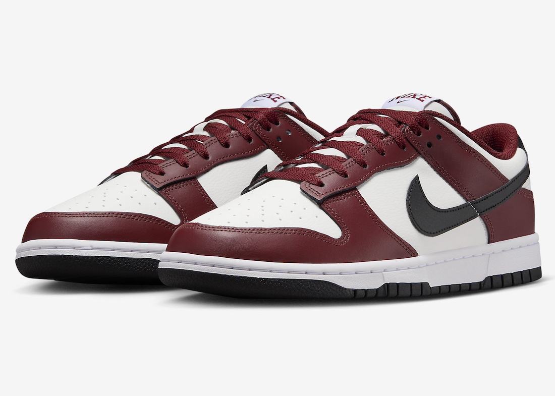 Nike Dunk Low Surfaces in “Dark Team Red”