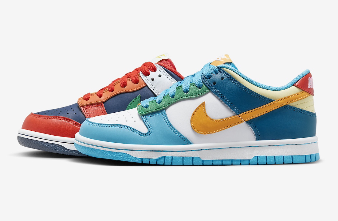 Nike Dunk Low GS What The Multi Color FQ8348 902