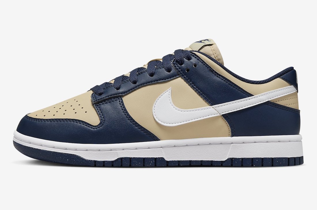 Nike Dunk Low Next Nature Midnight Navy Team Gold DD1873-401