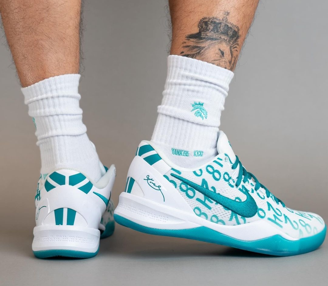 Nike Kobe 8 Protro Radiant Emerald On Feet 5