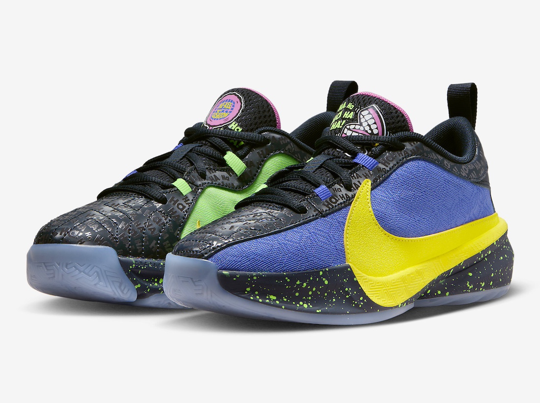 Nike Zoom Freak 5 GS “Joker” Releases Holiday 2023