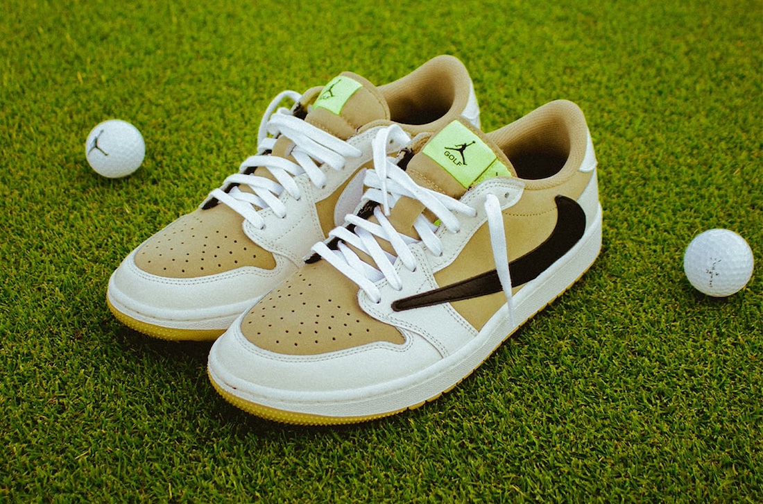 Air Jordan 1 Low Golf x Travis Scott 'Neutral Olive' (FZ3124-200) Release  Date. Nike SNKRS