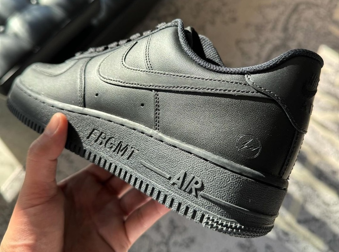 Fragment Design x Nike Air Force 1 Low “Black” Releases in 2024
