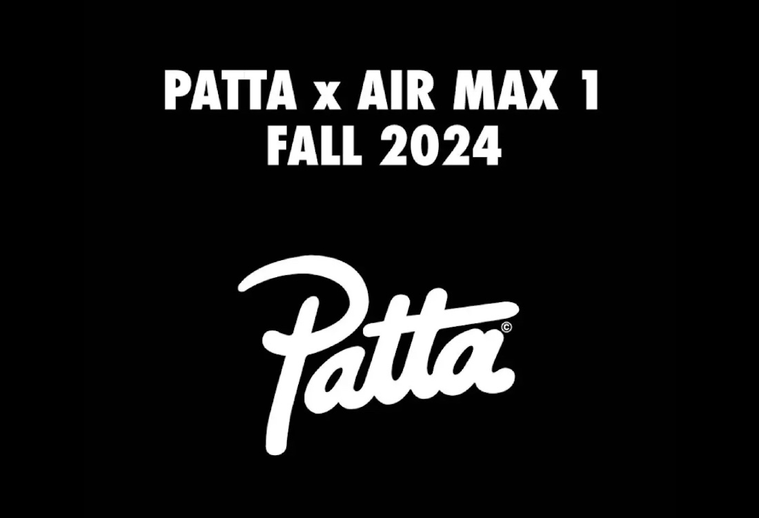 Patta Releasing New Nike Air Max 1 Collab in 2024