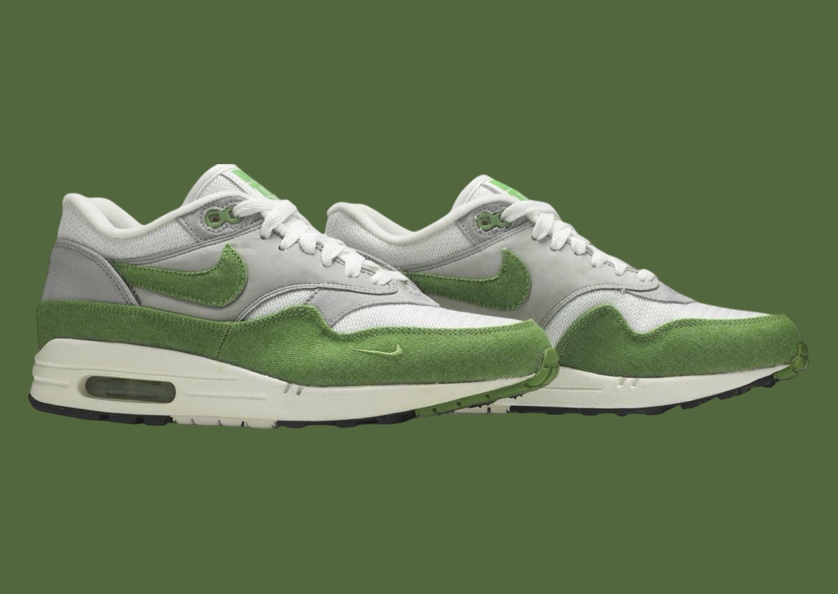Patta HZM nike Air Max 1 Chlorophyll 2024 HF1012 300 Release Info