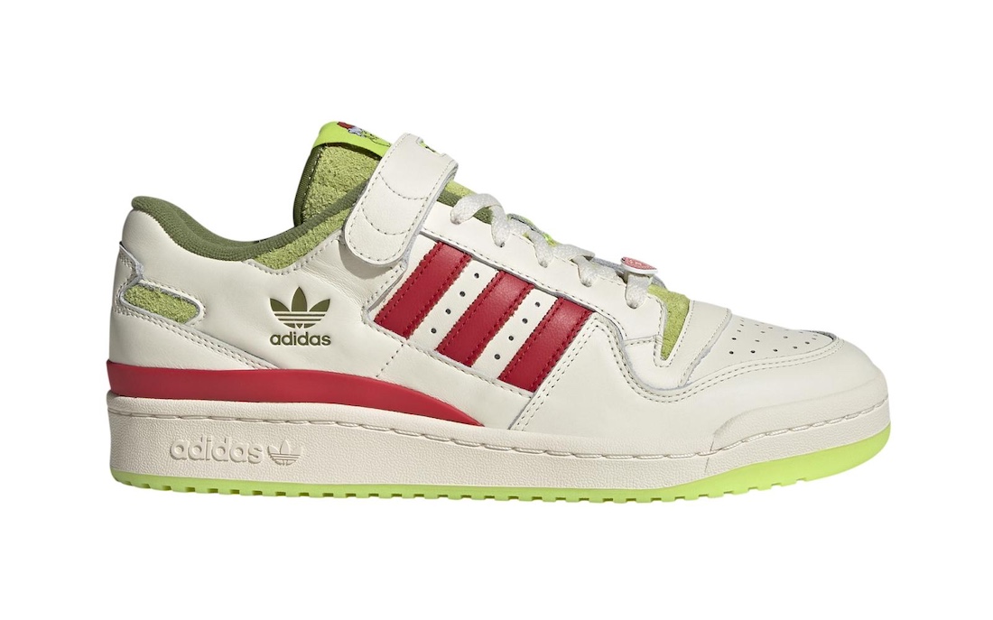 The Grinch x adidas Forum Low Pack Releases December 2023